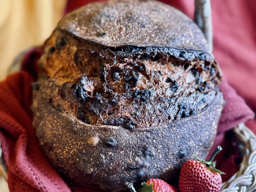 chocolate sourdough bread