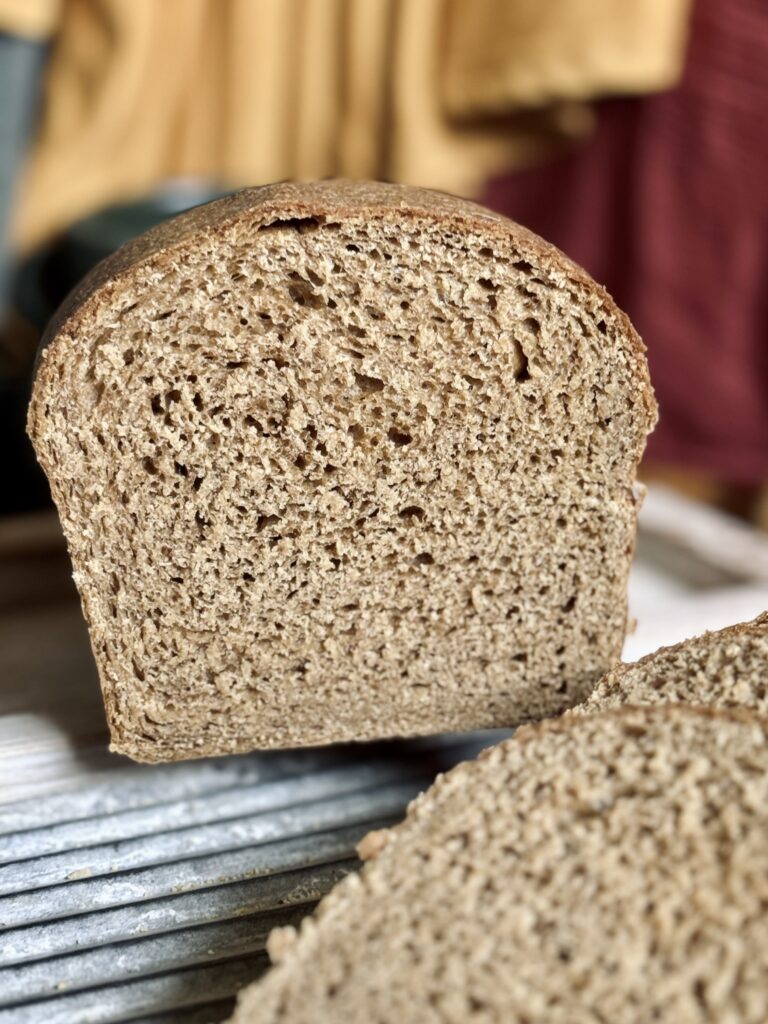 sourdough whole wheat sandwich bread