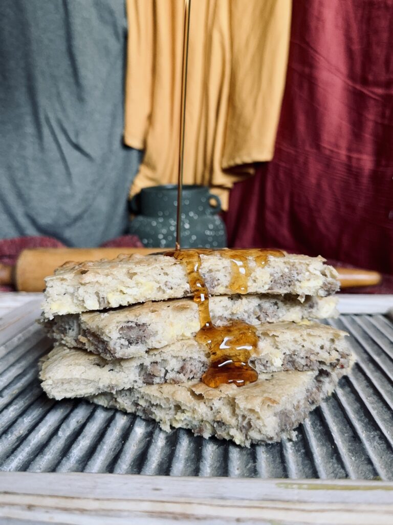 McGriddle sheet pan sourdough breakfast