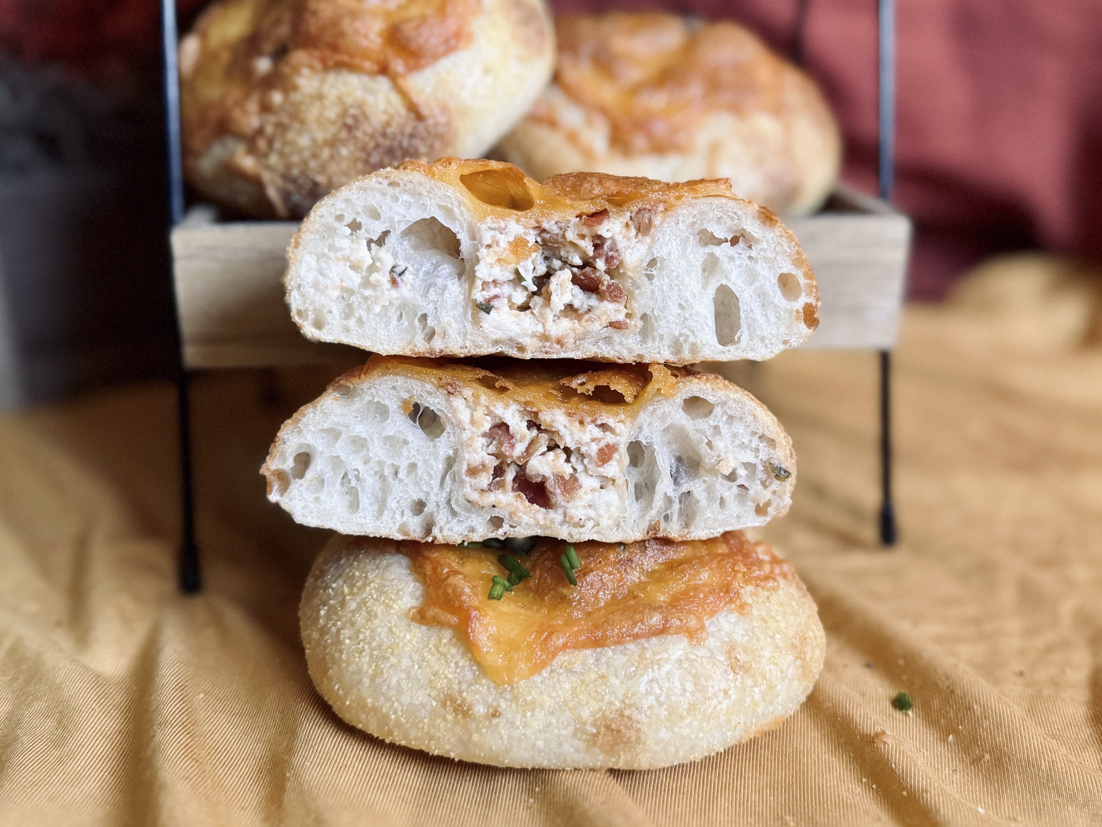 Loaded bialy