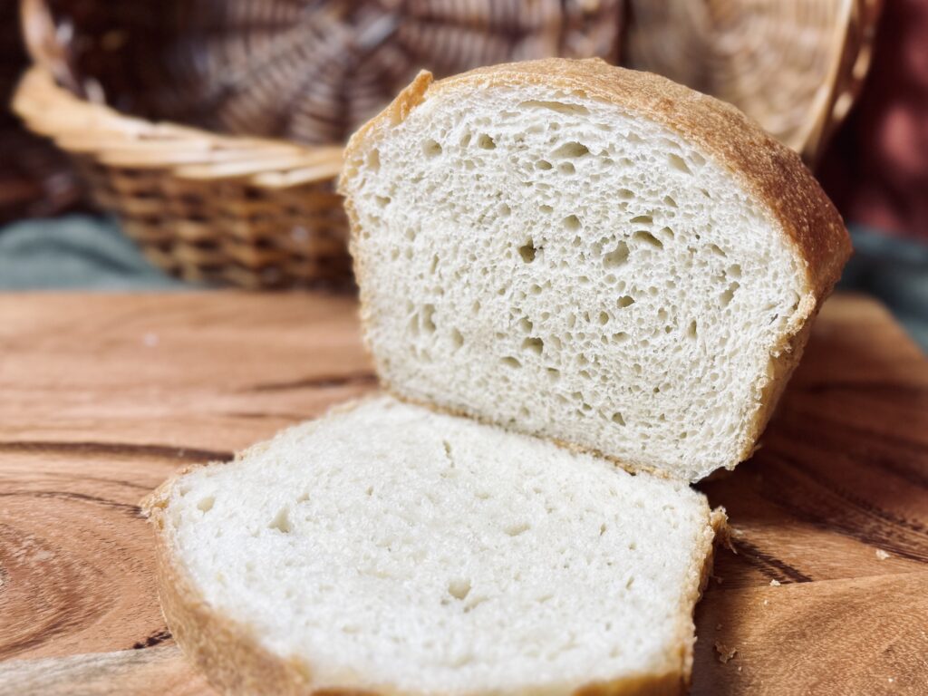 high protein sourdough sandwich bread